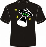 CM-001 Camiseta Tema Disco Voadores
